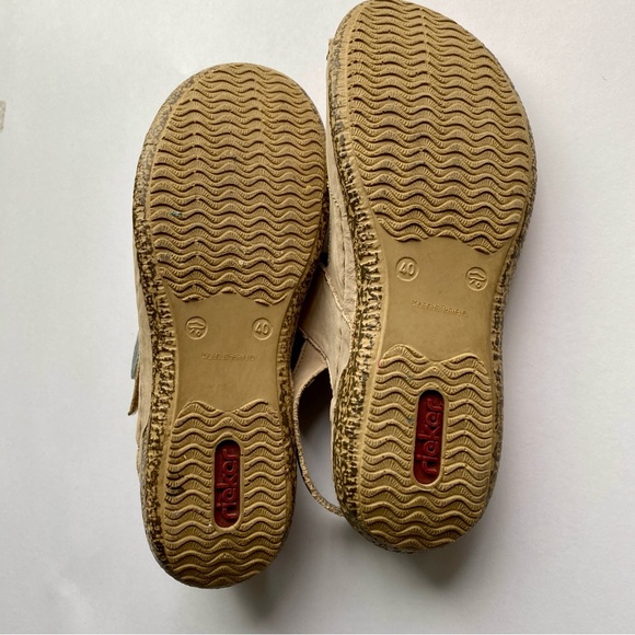 Rieker’s Antistress Adjustable Leather Sandals - Wide Fit - Picture 5 of 6